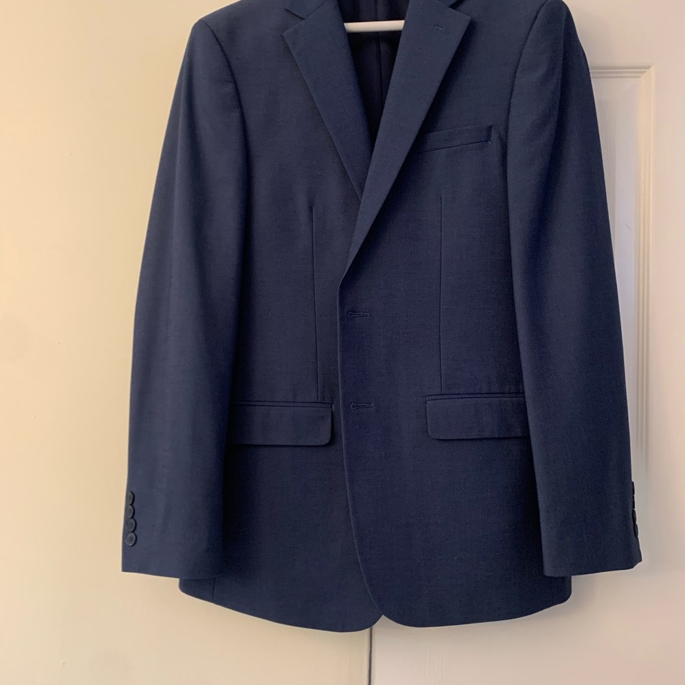 Calvin Klein Mens Blue Suit Set EUC